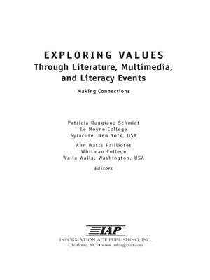 cover image of Exploring Values Through Literature, Multimedia, and Literacy Events